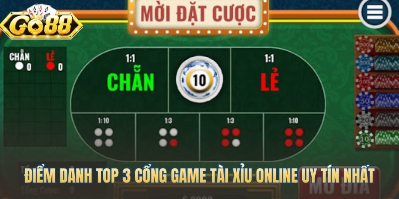 Ba nền tảng uy tín thống lĩnh thị trường tài xỉu online