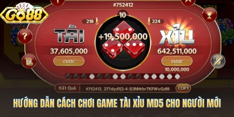 Hướng dẫn luật chơi và cách tham gia tài xỉu MD5