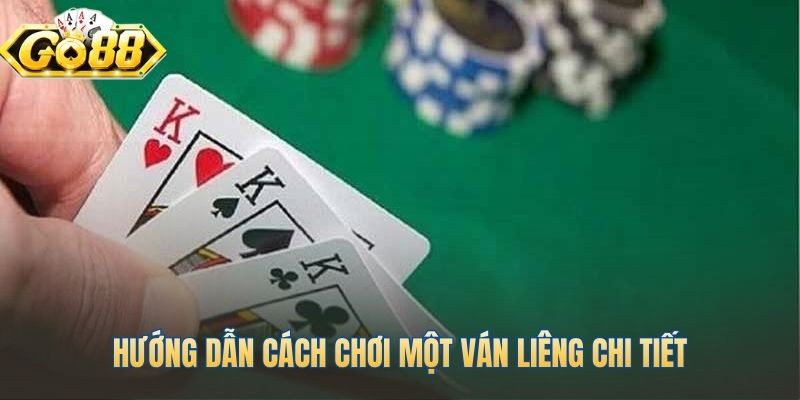 Hướng dẫn cách chơi bài liêng qua từng vòng cược