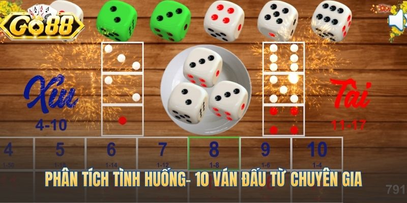 Lối tư duy chuyên gia trong 10 ván xóc đĩa thực tế