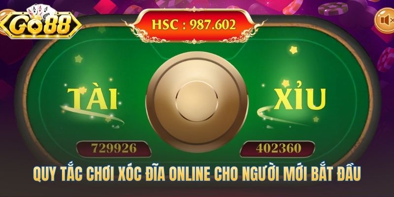 Quy tắc chơi xóc đĩa xoay quanh bốn cửa đặt chính